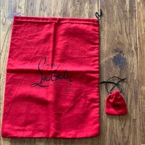 Christian Louboutin Shoe Box and Accessories
